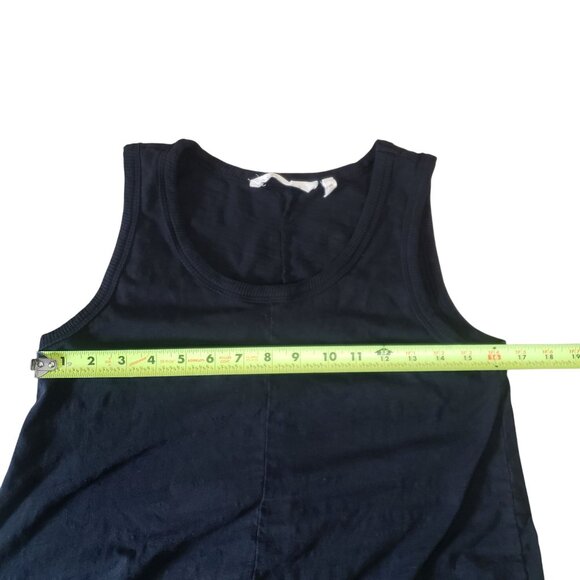 Soft Surroundings Womens Black Cotton Handkerchief Dress Petite Small Casual - Picture 7 of 7